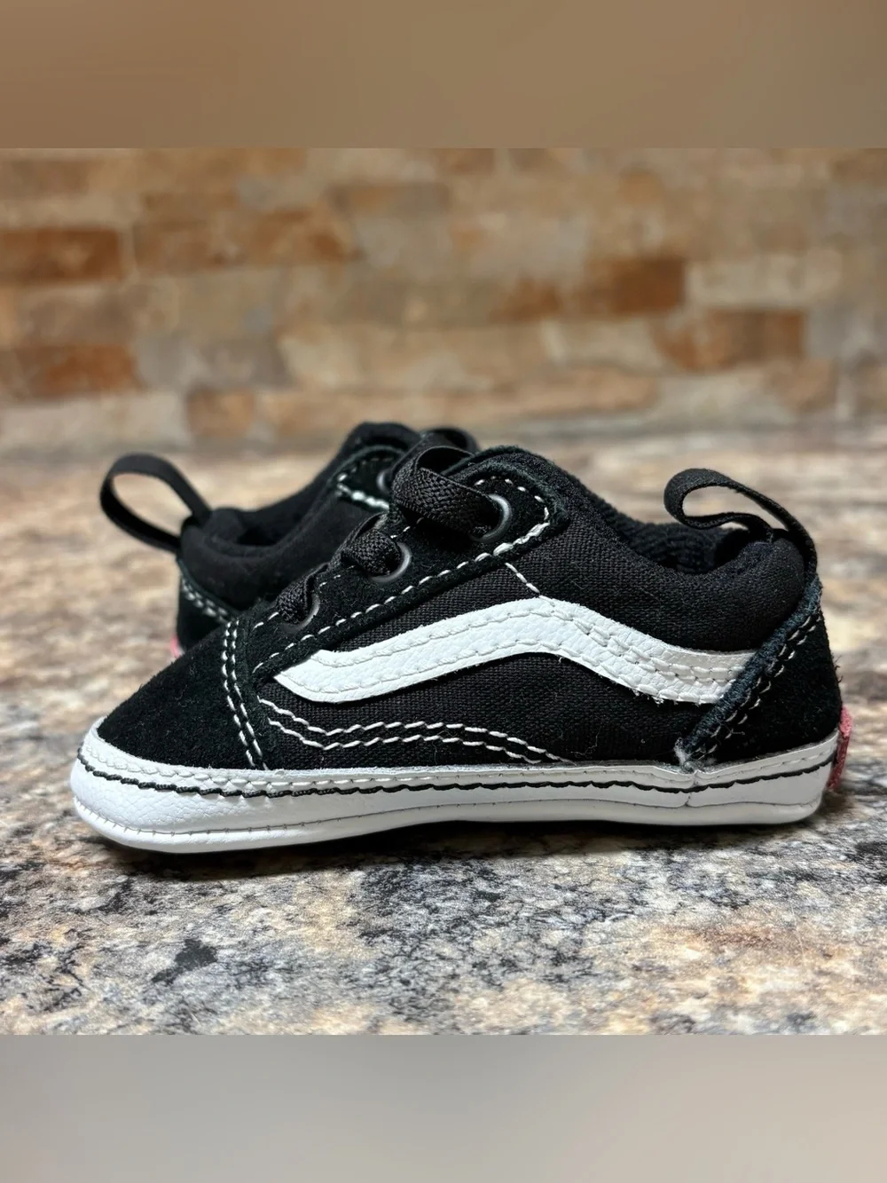 VANS Old Skool CLASSIC Baby CRIB Shoes Infant Size 3